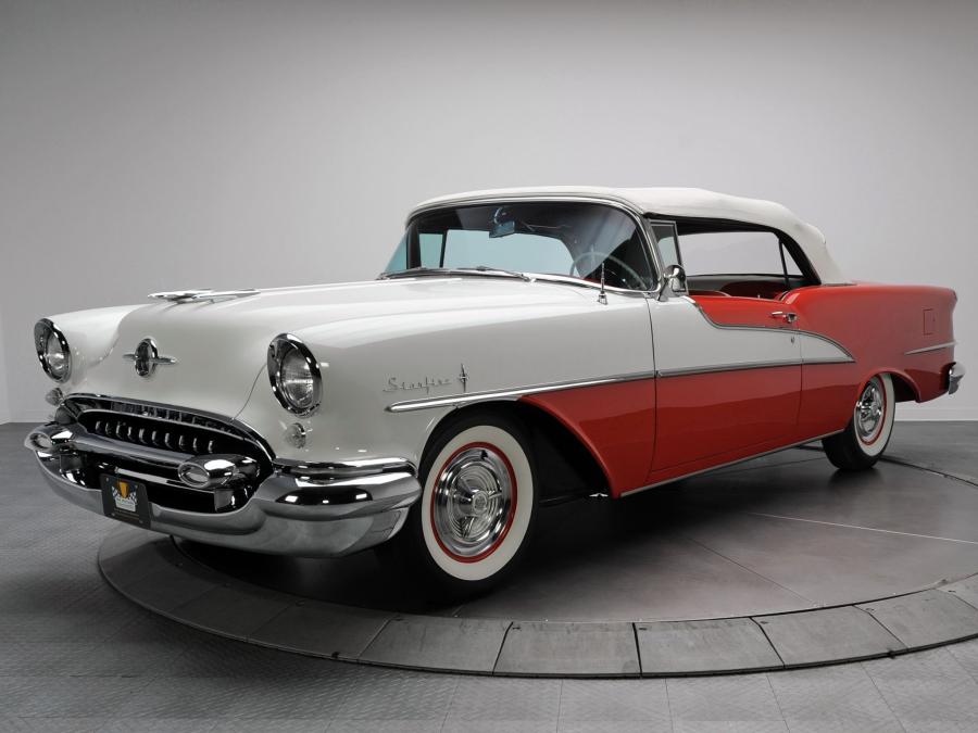  Oldsmobile 98 Starfire Convertible 1955 года  (фото 9 из 16)